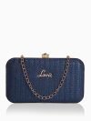 Lavie Women’s Sparkle Framed Clutch | Ladies Purse Handbag
