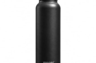 JENSONS Premium 1 Litre Water Bottle with Sipper Lid | Leak Proof BPA Free Reusable Drinking Bottle | Lightweight Travel Bottle for Gym, School, Office & Outdoor Use | 1000 mlSipper Bottle