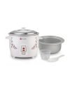 cello Iris Rice Cooker with Single Bowl | Trivet Plate | Electric Rice Cooker with Steaming Feature(1.5 L, White)