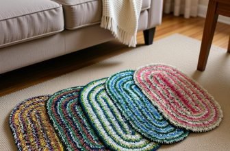 aaditex Cotton Door Mat(Multicolor, Pack of 5, Medium)