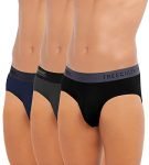 Freecultr Men’s Underwear Anti Bacterial Micromodal Airsoft Brief – Non Itch No Chaffing Sweat Proof Size M Pack of 3-Ash Grey,Prussian Blue,Pot Black