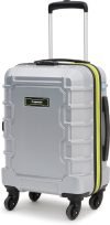 Uppercase Vault Hardsided Trolley Bag, Scratch proof Surface, Combination Lock -Silver Expandable  Cabin Suitcase 4 Wheels – 27 Inch