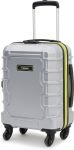 Uppercase Vault Hardsided Trolley Bag, Scratch proof Surface, Combination Lock -Silver Expandable  Cabin Suitcase 4 Wheels – 27 Inch