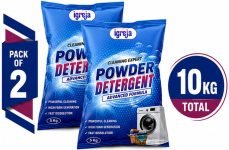 IGREJA Cleaning Expert Washing Powder 10 kg for All Wash Types Detergent Powder (Fresh)(10 kg)