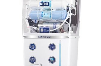 KENT Grand RO Water Purifier | Advanced RO Tech for Sabse Shudh Paani | RO+UF+TDS Control + UV LED Tank | 8L | 20LPH Flow | Ideal for Borewell/Tanker/Municipal Water | Largest Service Network