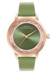 French Connection Astral Green Round Dial Womens Analogue Watch FCN077NL