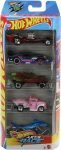 Hot Wheels Toy Cars & Trucks, Let’s Race 5-Pack, Set of 5 1:64 Scale Die-Cast Vehicles from the Animated Netflix Show, Play or Display​