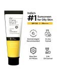 Deconstruct Sunscreen – SPF 50 PA++++ Lightweight Gel Sunscreen for Oily Skin | Travel Pack | For Men & Women(30 g)