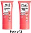Lakmé Blush & Glow Strawberry Freshness Gel with Strawberry Extracts 150GM Pack of 2 Face Wash(300 g)