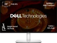 DELL S-Series 60.96 cm (24 inch) Full HD LED Backlit IPS Panel with 2xHDMI, Built-in 3W Dual Speakers, TÃœV Rheinland 4-Star Eye Comfort, Flicker-free Monitor (S2425HSM)(AMD Free Sync, Response Time: 1 ms, 144 Hz Refresh Rate)