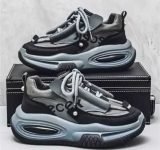 HIDENCE AFC_3010_BK_8 Sneakers For Men(Grey, Black , 8)