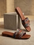 NOFOSHO Women Flats(Brown , 5)