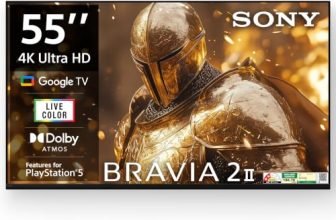 Sony 139 cm (55 inches) Smartchoice BRAVIA 2M2 Series 4K Ultra HD Smart LED Google TV K-55S25BM2