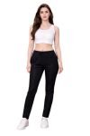 Shiv Textiles Women’s Polyester Solid Trackpant (Pack of 3 Track Pant) (BL-Pack-S) Black