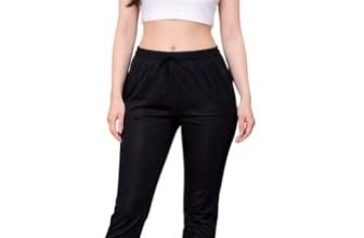 Shiv Textiles Women’s Polyester Solid Trackpant (Pack of 3 Track Pant) (BL-Pack-S) Black