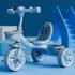 Lifelong Kids Tricycle with Eva Wheels, Bell and Storage Basket/Baby Trike/Age Group 2 Year to 5years/ Blue & Grey (LLKTC16)
