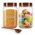 Milton Vintage Plastic Storage Jar And Container Set, Airtight & Bpa Free Containers For Kitchen Storage, Grocery Kitchen Container Stoarge, Multipurpose Transparent Jar, 1000 Ml Each, Set Of 2