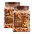PrettyNutty American Almonds 1kg – Premium Handpicked, High-Protein Healthy Nut Snack (500g [Pack of 2])