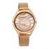 French Connection 3 Hands Blue Round Dial Stainless Steel & Acrylic Strap Casual Premium Sunray Feature Wrist Watch for Women – FCB9USM