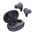 PTron Bassbuds Plus True Wireless Bluetooth 5.0 in Ear Earbuds with, Deep Bass, IPX4 Water/Sweat Resistant, Passive Noise Canceling, Up to 8Hrs Battery,Digital Display & with Mic(Blue & Black)