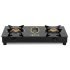 Lifelong 2 Burner Gas Stove Top For Kitchen – Automatic Ignition Cooktop Modern Glass Stove For Modular Kitchen, Isi Certified & Compatible With Lpg – 1 Year Manufacturer’S (Black, Llgs912)