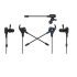 Lifelong LLPVCHGC06 PVC Home Gym Set 20kg Plate with Extension Barbell Rod and Dumbbells Rods with Gym Accessories for Home Workouts ( Black , 6 Months Warranty )