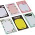 Amazon Brand – Solimo To Do List Planner – 6.5” x 3.5”, 50 Sheets Easy Tear Off Notepads, for Grocery, Shopping, Reminders, Checklist, Set of 6