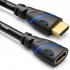 C & E 12 Feet [PACK OF-3] HDMI Extension Cable 4K HDMI Extender Male to Female Compatible with Various Devices – 3.7 Meter