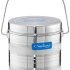 Neelam Stainless Steel 16 22G Diamond Milk Pot, 4600 ml, Silver
