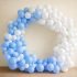 TREND N ART Smiley Flower Birthday Candles for Cake Decoration, Pack of 5, Flower Shape Decorative Cake Candles, Natural Wax Party Candles for Birthday, Anniversary, Baby Shower & Celebration (White)