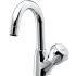 Cera Crayon Quarter Turn Fittings Wall Mixer (3-In-1) (Chrome Finish)