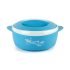 CELLO Sapphire Insulated Casserole Hot Pot For Kitchen 1250 ml Pink | Easy to Serve Airtight Outdoor Safe Inner Steel Insulated Keeps Food Hot & Warm Casserole Hot Pot Case Set For Roti Rice Biryani