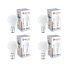 Orient Electric 12W High Glow LED bulb| 180-degree wide beam angle| Voltage surge protection up to 4 kV| 6500K, Cool White| B22d base| Made in India| Pack of 2