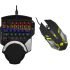 Zebronics Zeb-Max Atom One-Handed Rgb Gaming Mechanical Keyboard, 37 Keys With 5 Macro Keys, Wrist Pad, Dedicated Volume Controller – Black