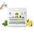 MILTON Square Premium Containers for Kitchen Storage Set of 6 (1100 ml each) Food Grade, BPA Free I Stackable, Transparent I Durable, Multi-purpose, Space Saving, Black