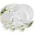 Larah By Borosil White Square Series Opalware 7 Pcs Pudding Set | Microwave & Dishwasher Safe Bowl Set | Bone-Ash Free | Crockery Set For Dining & Gifting