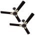 Rr Luminous (Now Signature) Morpheus1200Mm Star-Rated Bee Certified Energy Efficient 52-Watt High Speed Ceiling Fan (Brown)