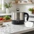Freshome Electric Multipurpose Kettle 1.2L, 600W, With Stainless Steel Body, Egg Rack, Grill Rack, 3 Heating Modes & Rapid Boil Technology, Boiling Water, Tea, Coffee, Oats, Noodle, Soup (Silver)