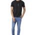 Bewakoof Men’S Color Block Black Stand Collar Neck Long Sleeve Oversized Fit Jacket