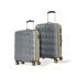 Aristocrat Comet Trolley Bag 56, 66 & 76cm | Cabin-Check-in | Hard Luggage | Smooth 8-Wheel Suitcase | Combination Lock with Sturdy Zipper | Full Fabric Convipack | 3-Year International Warranty