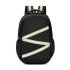 United Colors Of Benetton Phantom 34L Laptop Backpack – Black | Water-Resistant | Fits 14-Inch Laptop Compartment | Sleek & Organized For Professionals