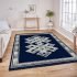LILPICKS Tie Dye Printed Drop Shoulder Loose Fit Top for Girls (Blue) (5-6Y)