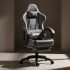 Ant Esports 9077 Ergonomic Gaming Chair, Multifunctional Gaming Chair With Premium Pu Leather Upholstery, 2D Armrest, Integrated Neck And Lumbar Support, & 180° Recline – Back