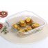 Cello Dazzle Series Celeste Opalware Dinner Set | 20Pcs | White | Service For 6 | Microwave & Dishwasher Safe | Light-Weight & Durable | Chip & Scratch Resistant | Best For Special Occassion & Gifting