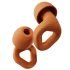 Zenz Unwind Ear Plugs For Sleeping, Reusable Silicone Earplugs For Snoring, Yoga, Focus & Travel, 27Db Noise Reduction, 4 Sizes Xs/S/M/L, Soft Comfortable Fit With Case (Blaze Orange, One Size)